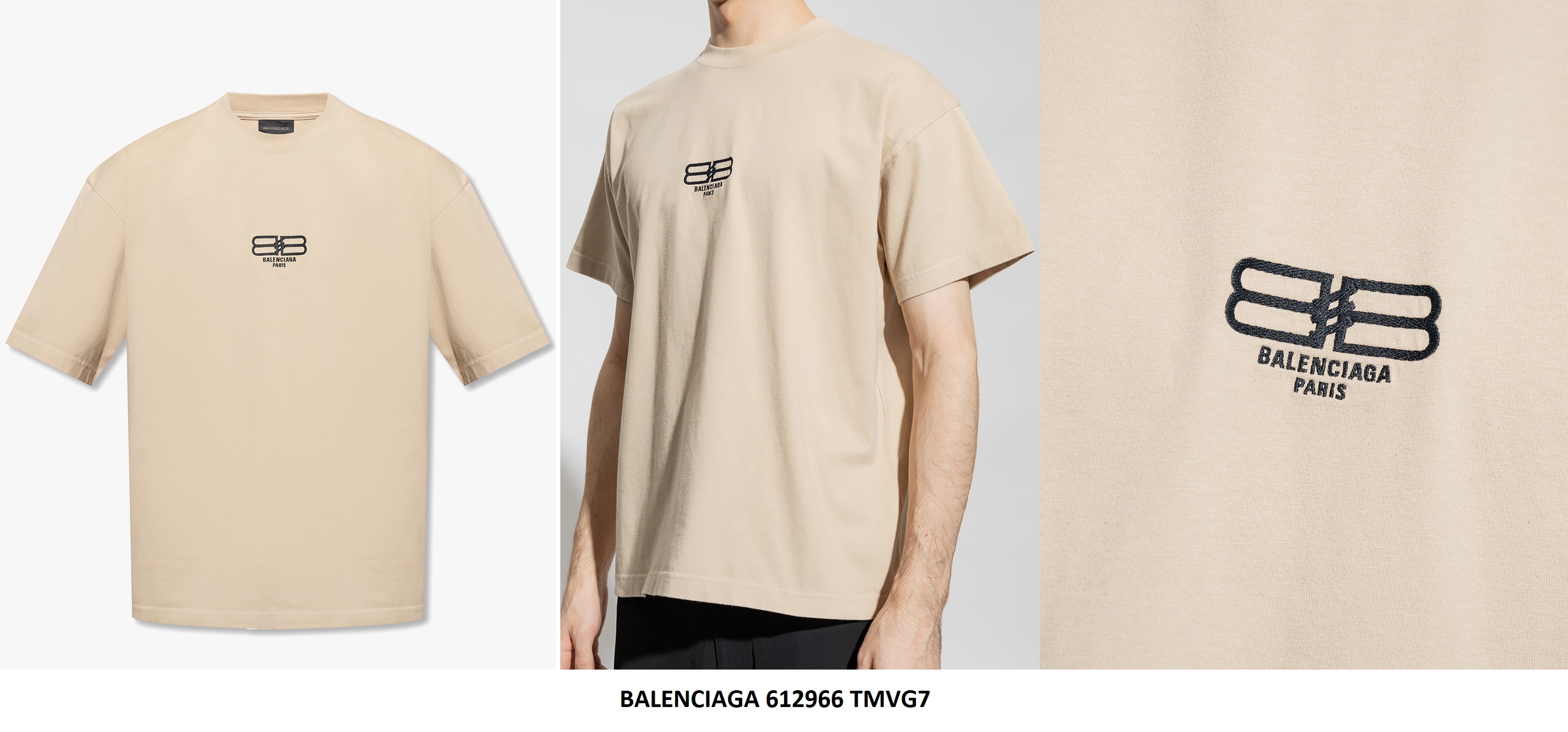 Balenciaga T-Shirt — 612966TMVG7