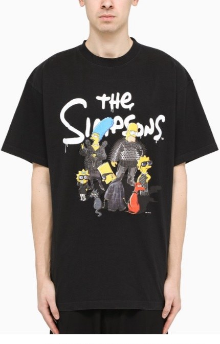 Balenciaga Print T-Shirt — 676589
