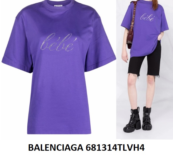 Balenciaga Women's T-Shirt — 681314TLVH4