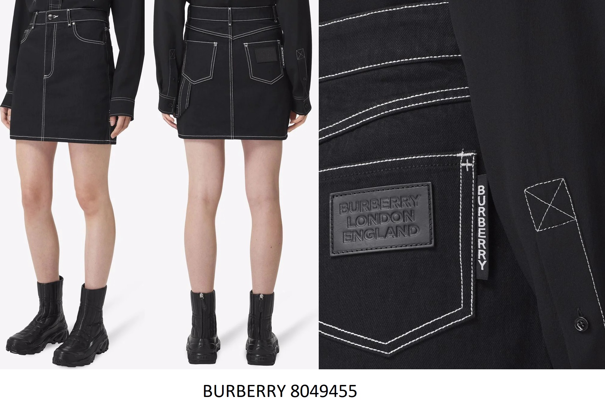 Burberry Denim Shorts — 8049455