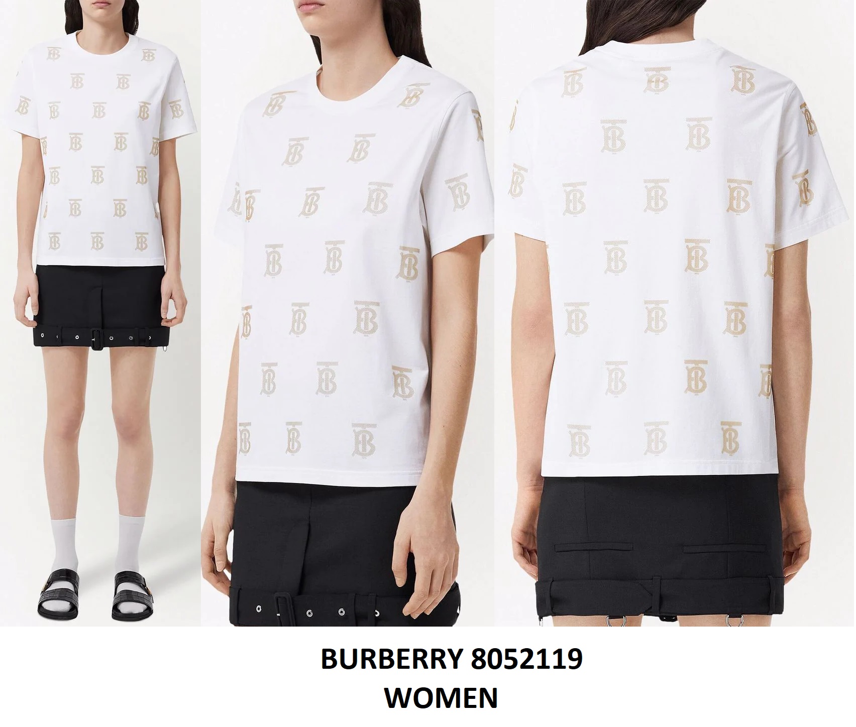Burberry Women's Monogram T-Shirt — 8052119