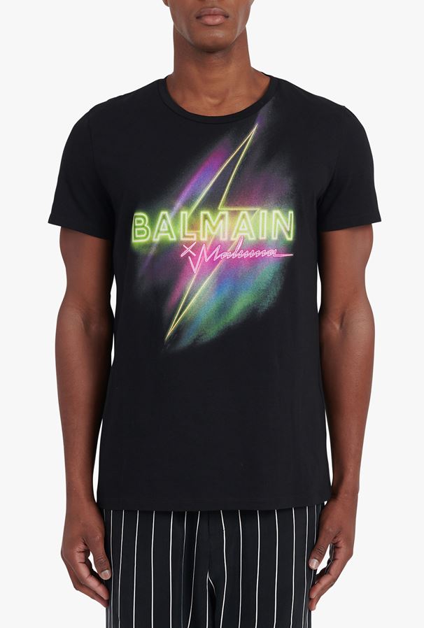 BALMAIN Embroidered / printed T-Shirt VH4EF000G077EAH