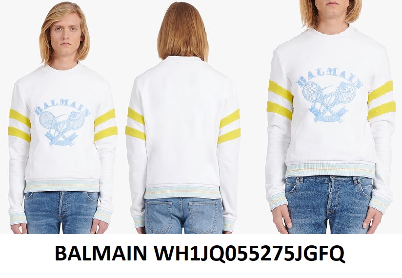BALMAIN Sweatshirt — WH1JQ055275JGFQ