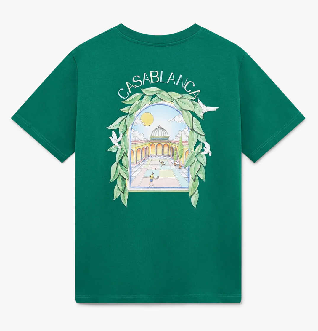 L'Arche De Tennis T-Shirt — Green