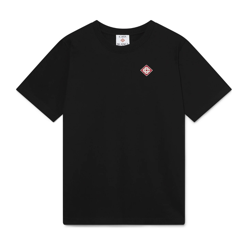 Logo Patch T-Shirt — Black