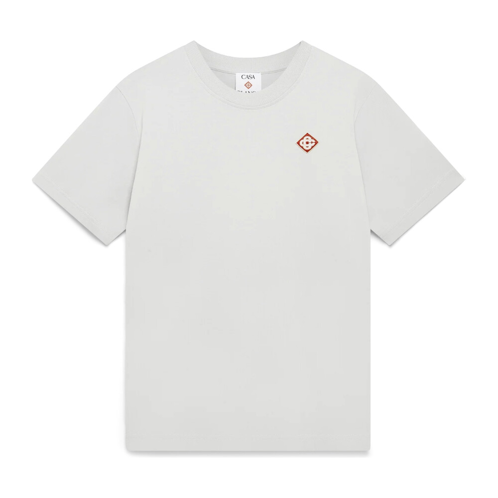 Logo Patch T-Shirt — Grey