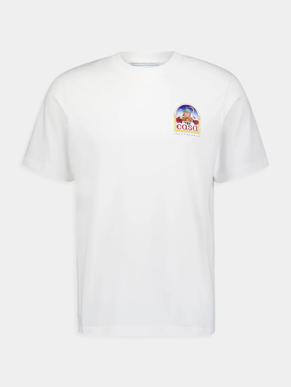 Vue De L'arche Organic Cotton T-Shirt — White
