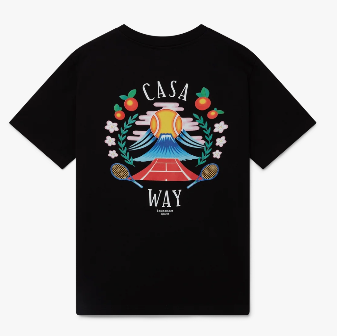 Way Mountain T-Shirt — Black