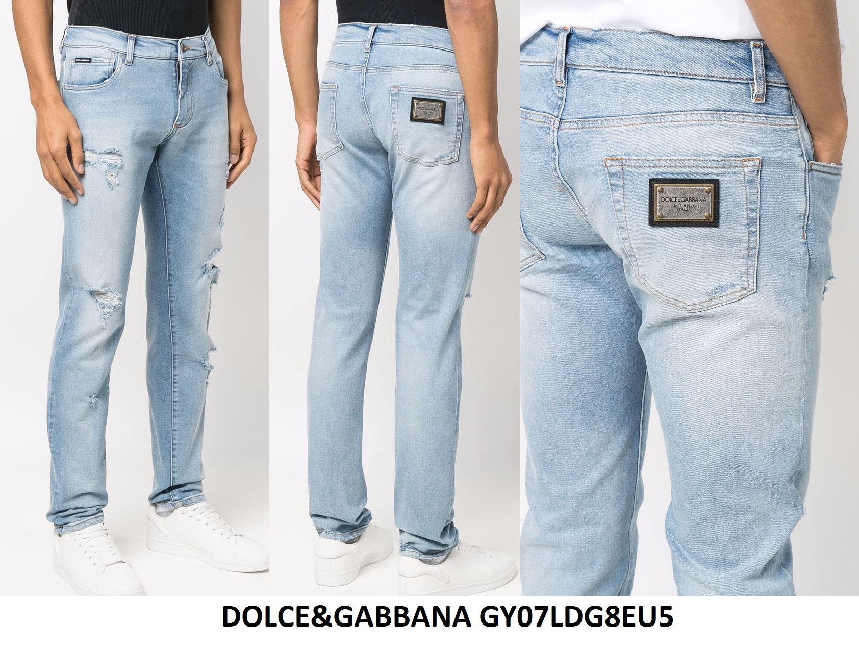 Dolce & Gabbana Slim Fit Jeans