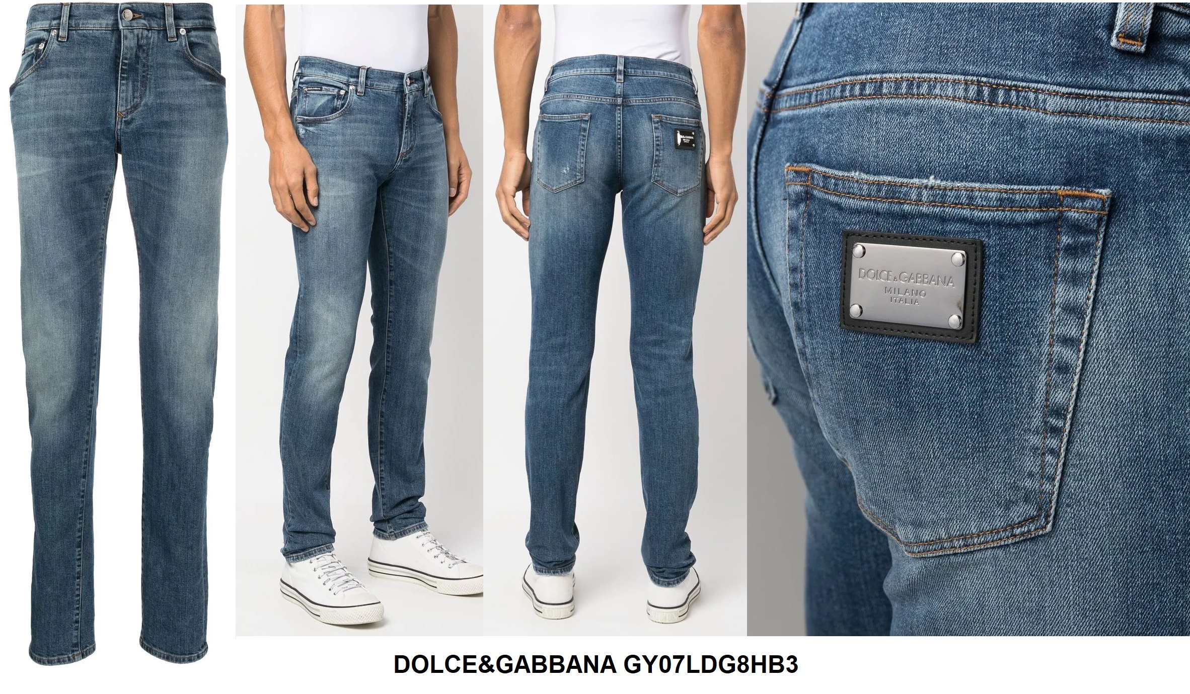 Dolce & Gabbana Slim Fit Jeans