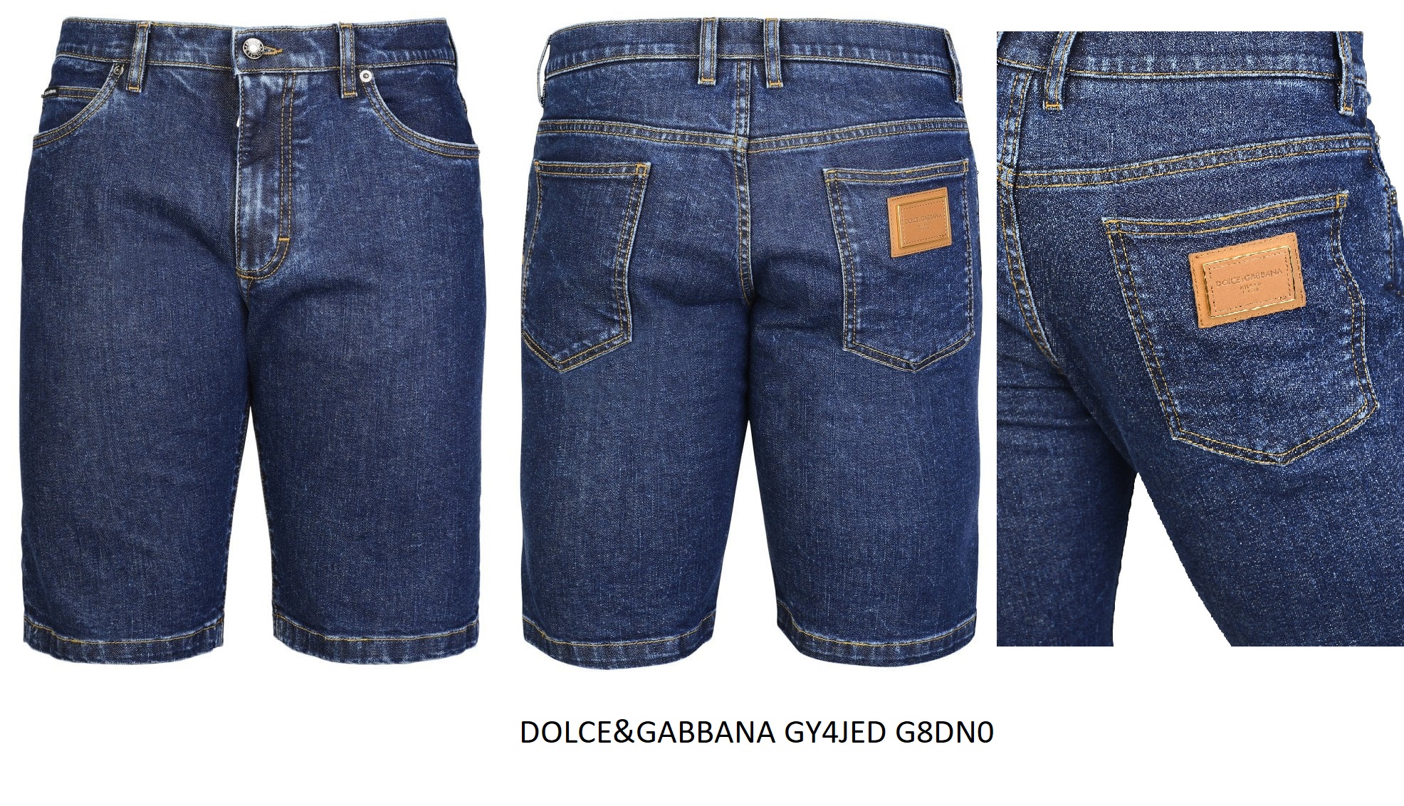 Denim Shorts — Dark Wash
