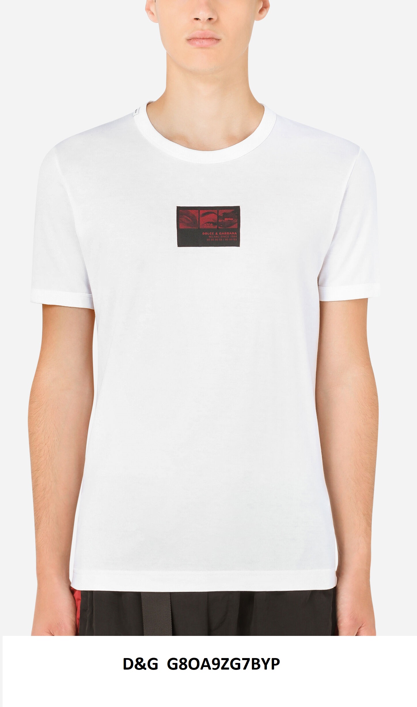 Logo Patch T-Shirt — White