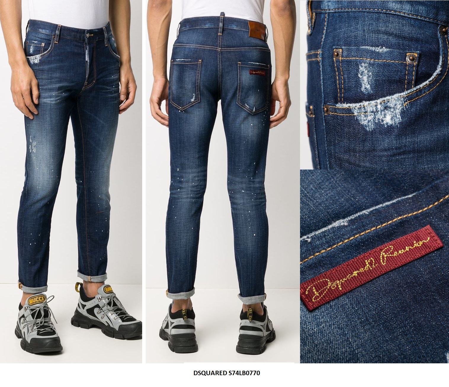 Distressed Jeans — S74LB0770