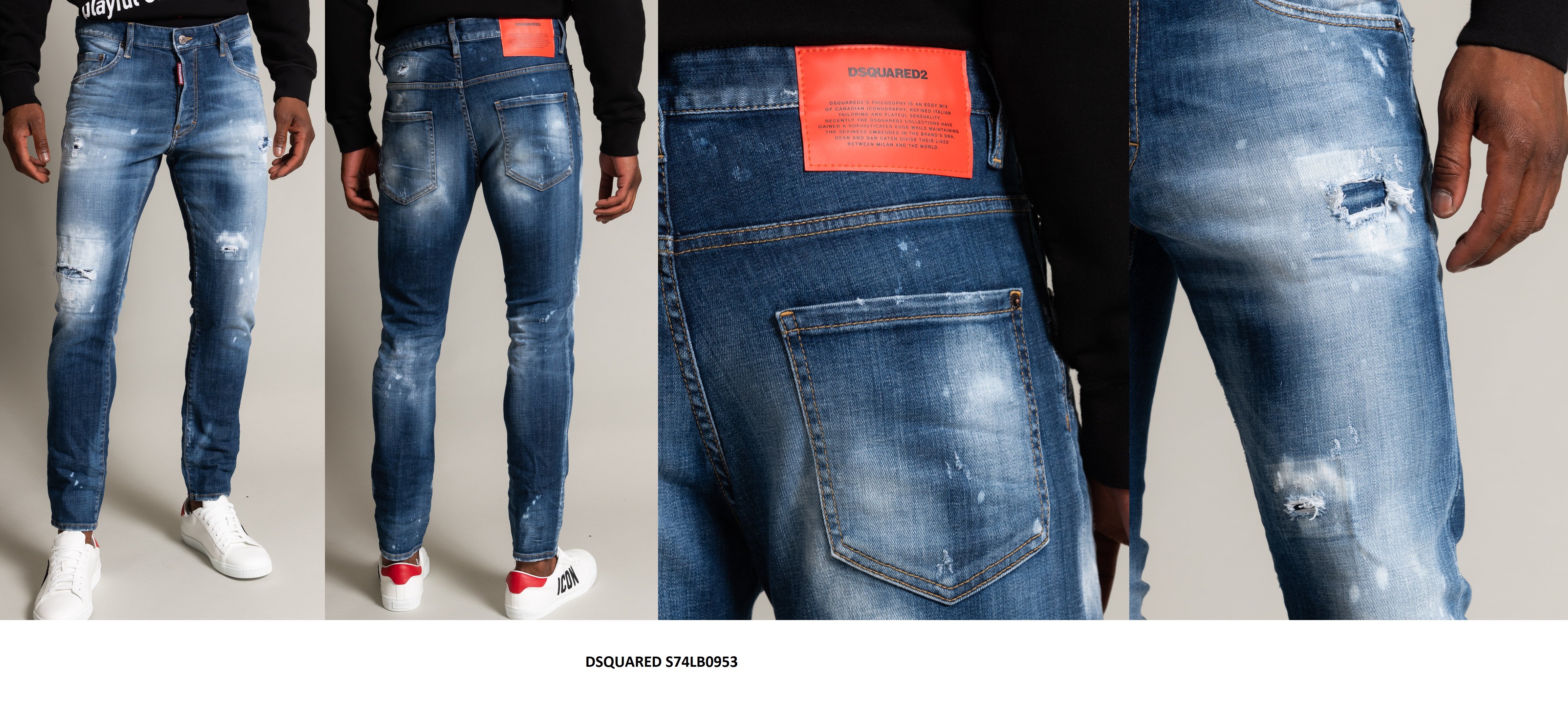 Distressed Jeans — S74LB0953