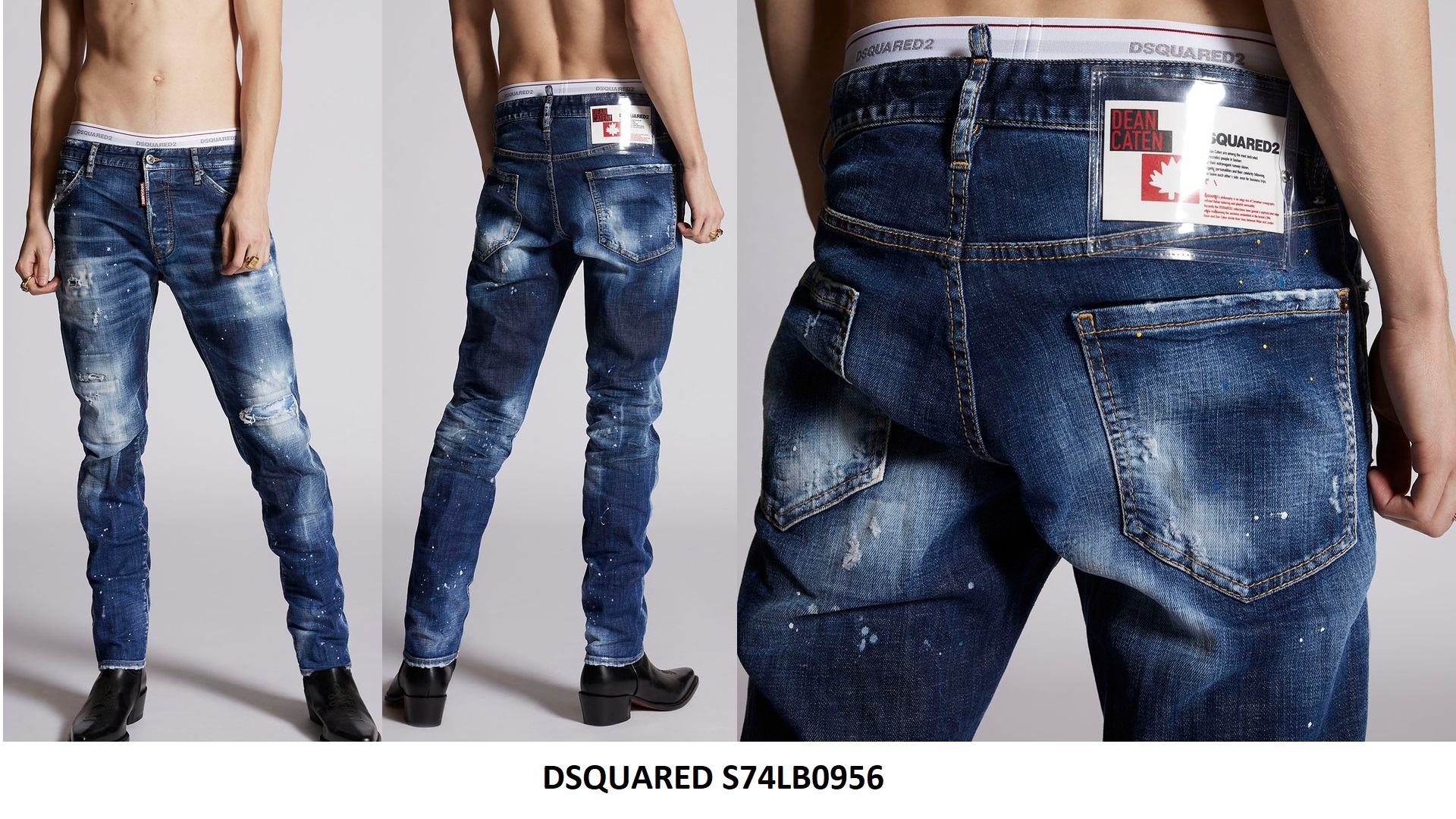 Distressed Jeans — S74LB0956