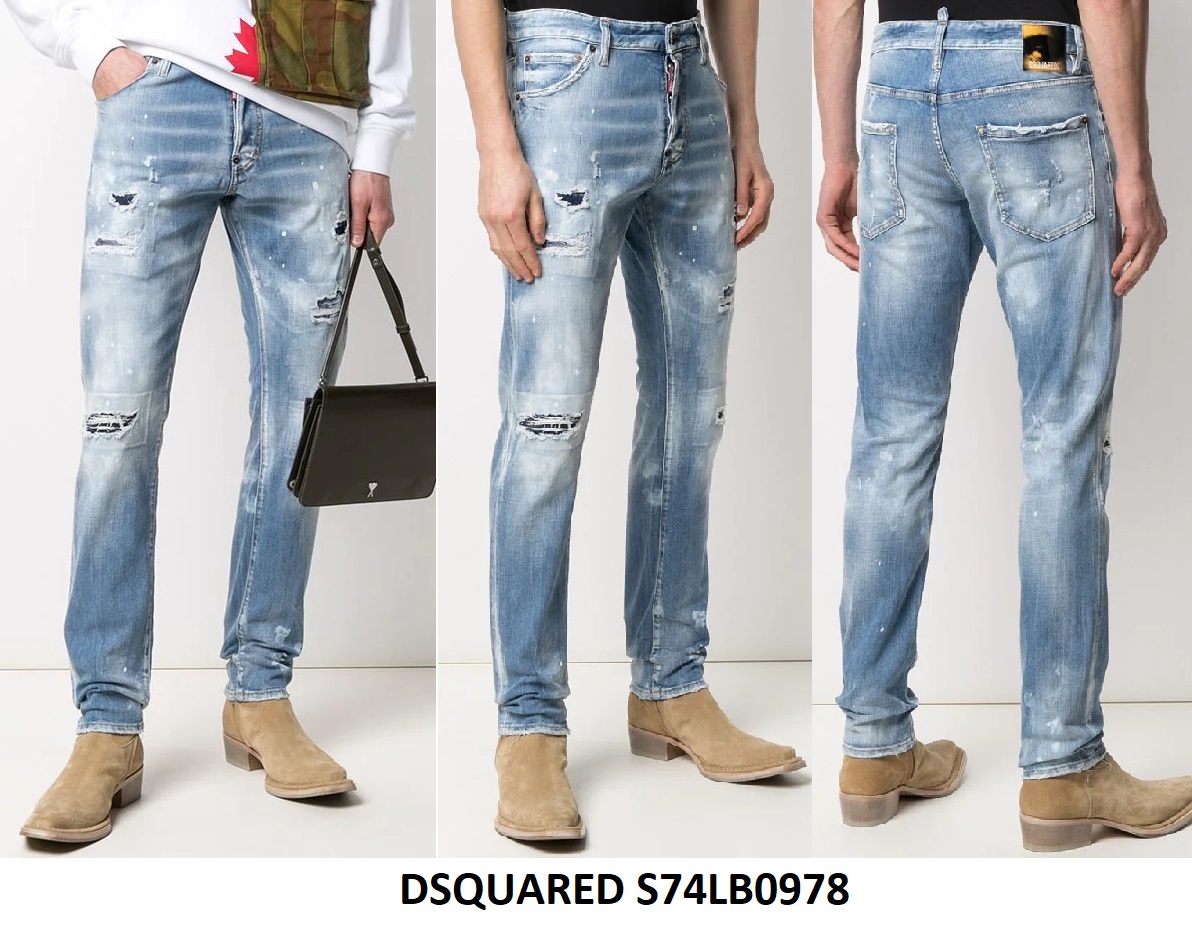 Distressed Jeans — S74LB0978