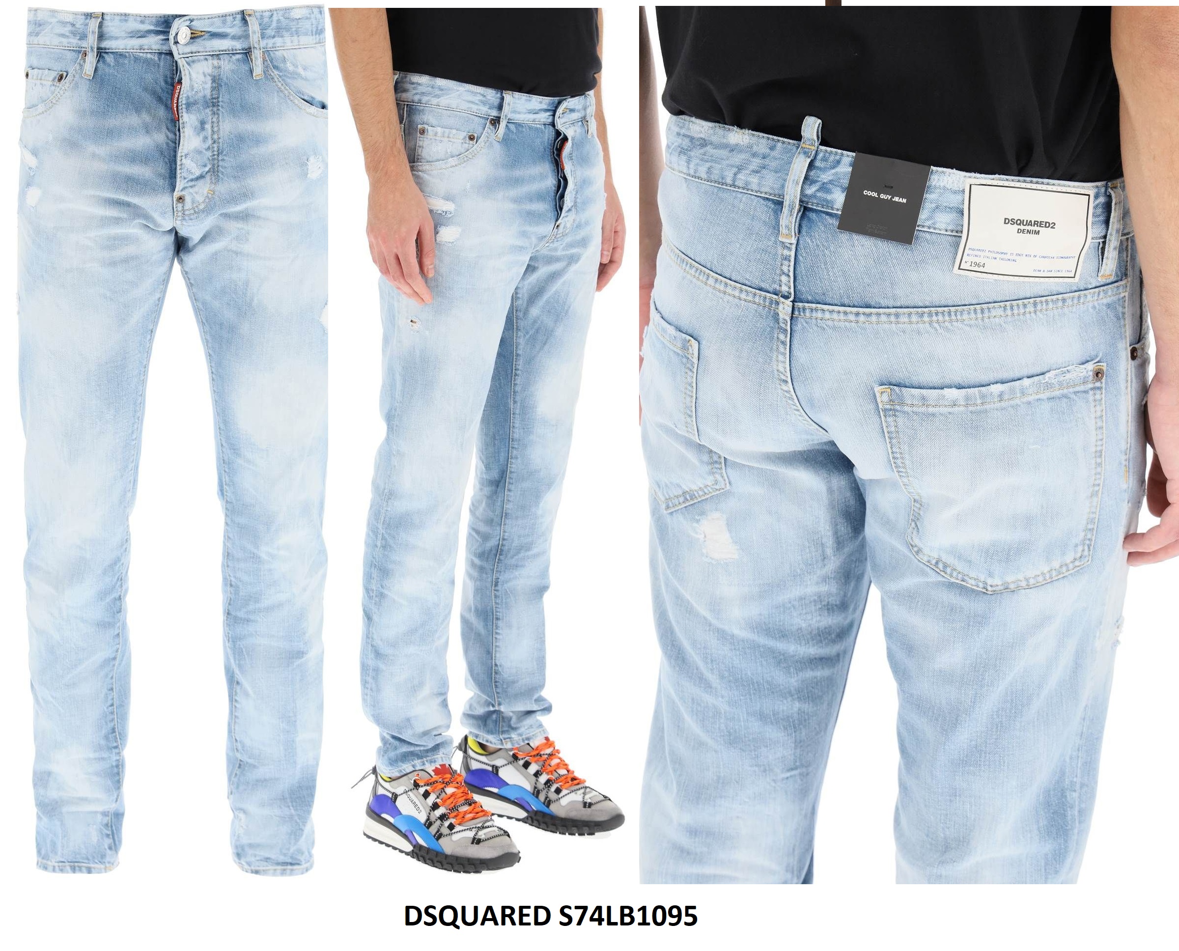 Distressed Jeans — S74LB1095
