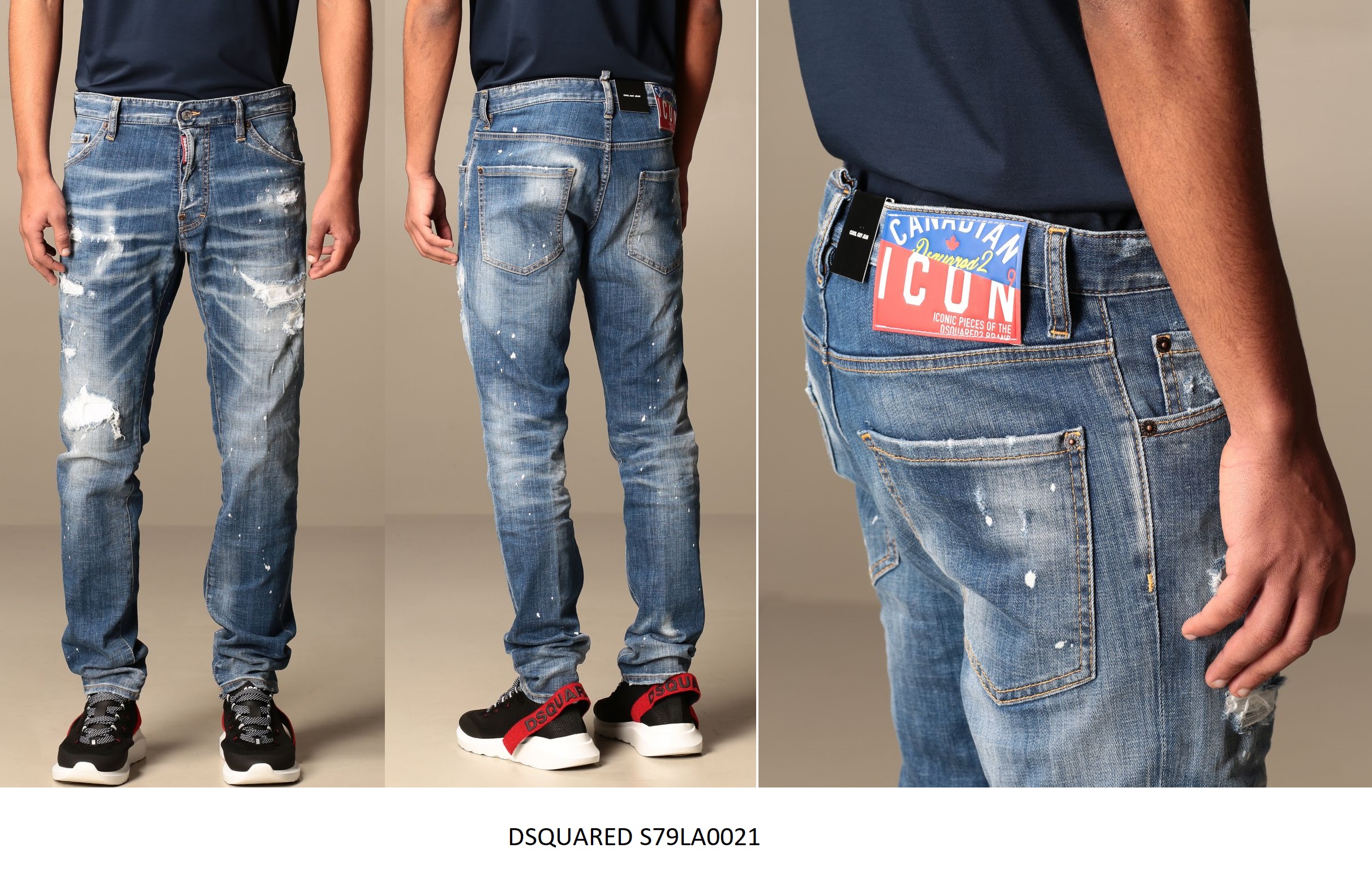 Distressed Jeans — S79LA0021