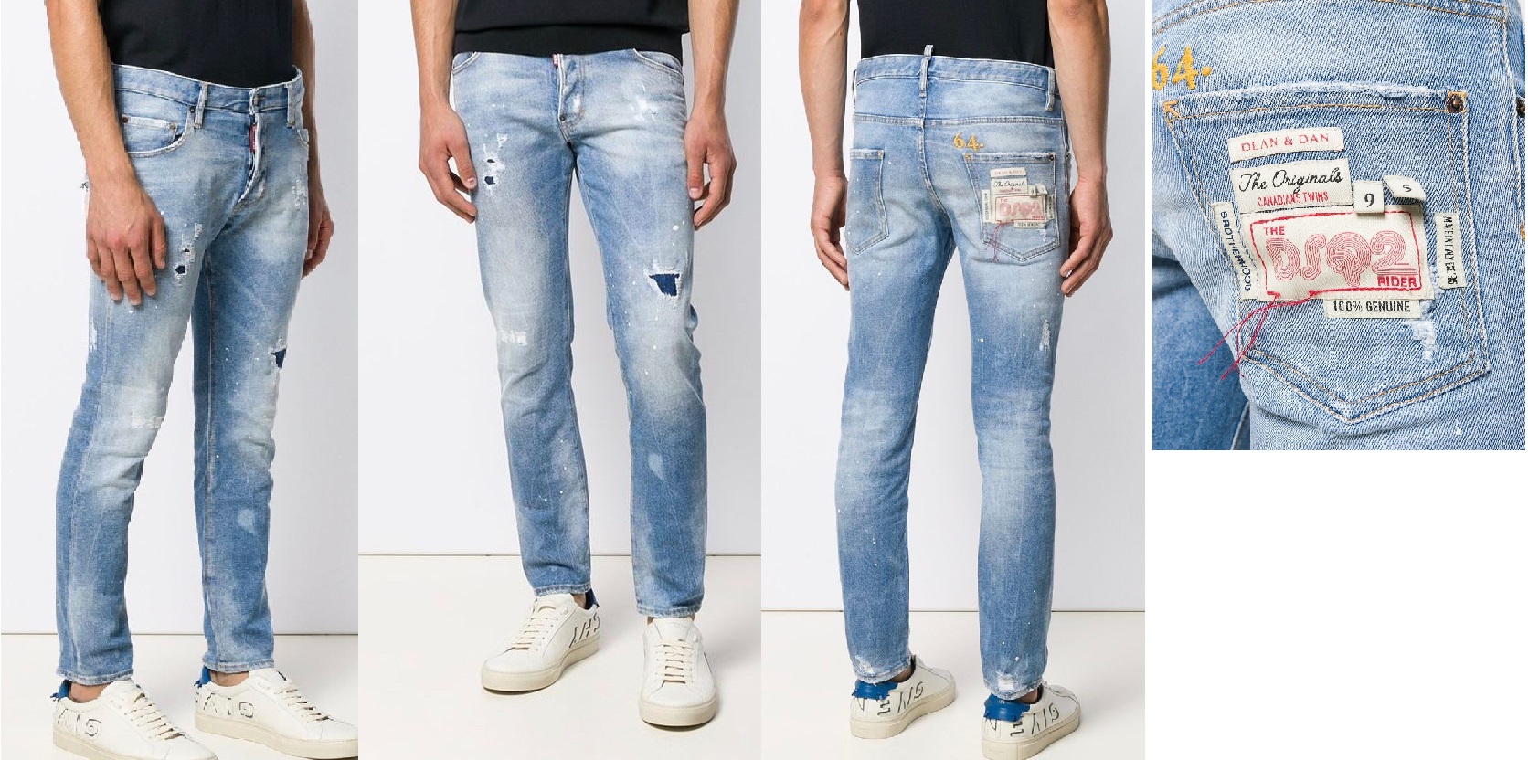 Clean Wash Jeans — S74LB0658