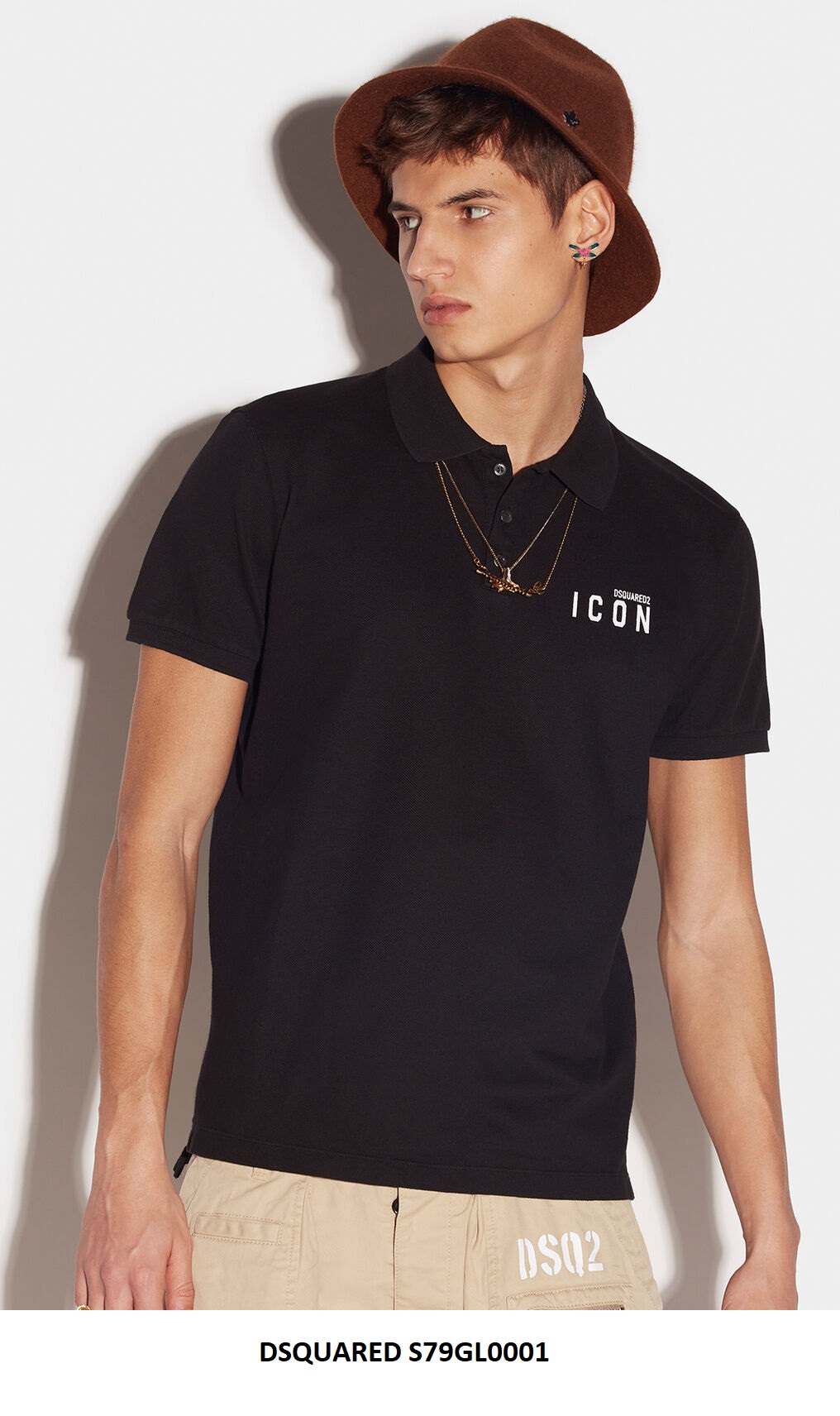 Tipped Polo — S79GL0001S