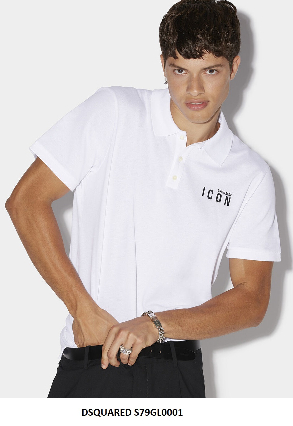 Tipped Polo — S79GL0001S-M