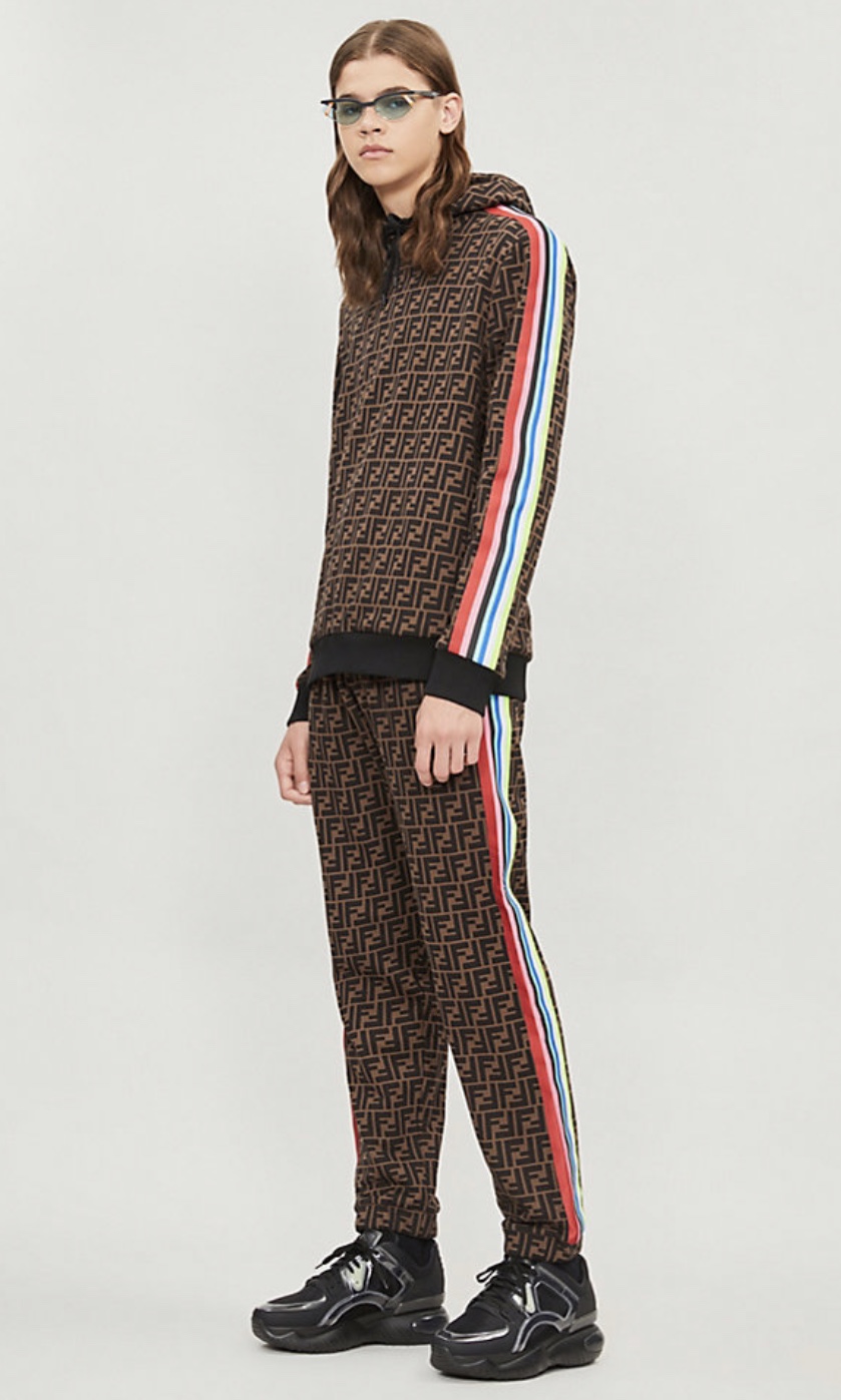 FF Monogram Patterned Tracksuit Set