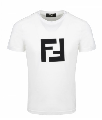 FF Logo T-Shirt, White — FAF532