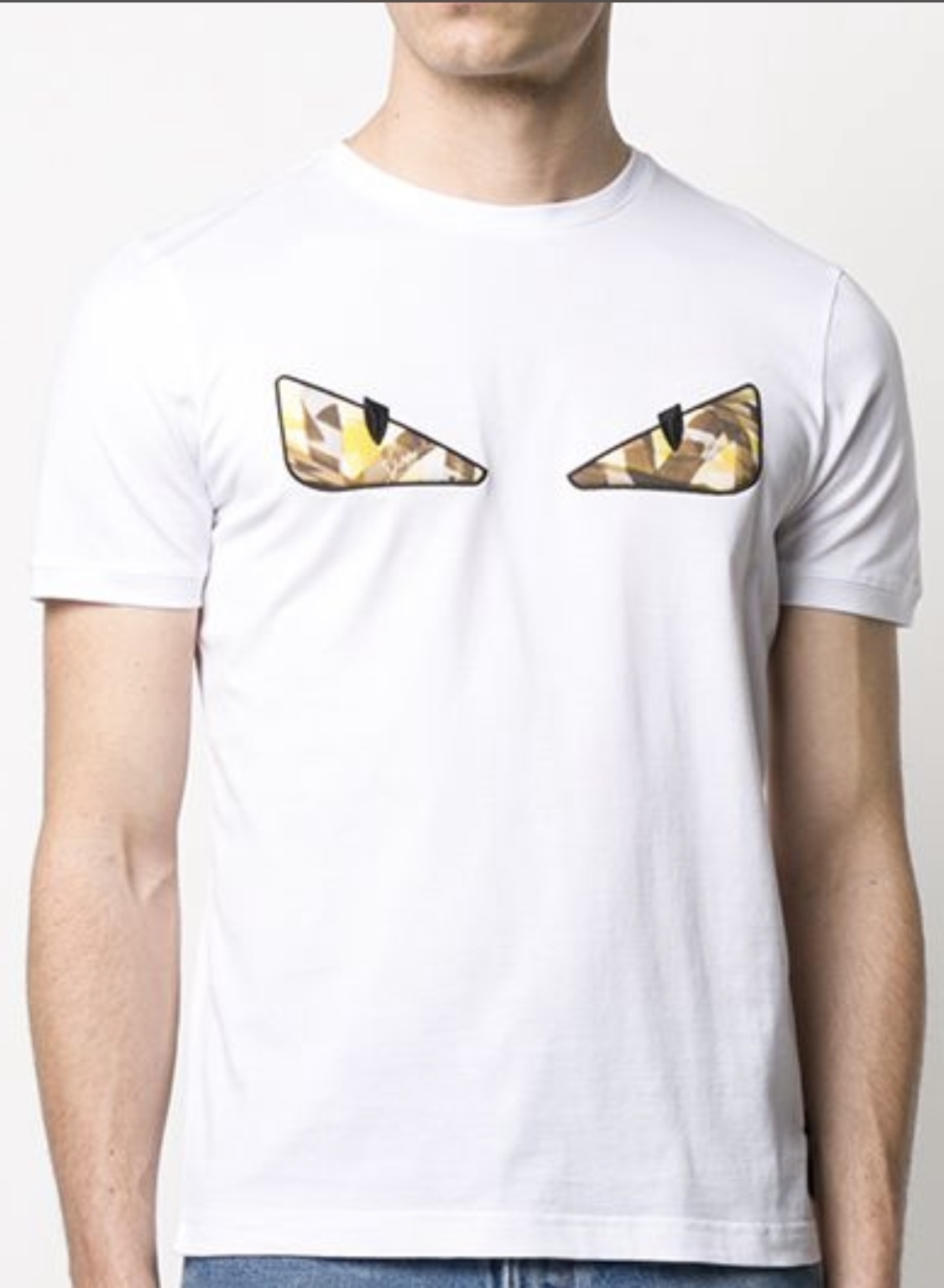 Monster Eyes T-Shirt, White
