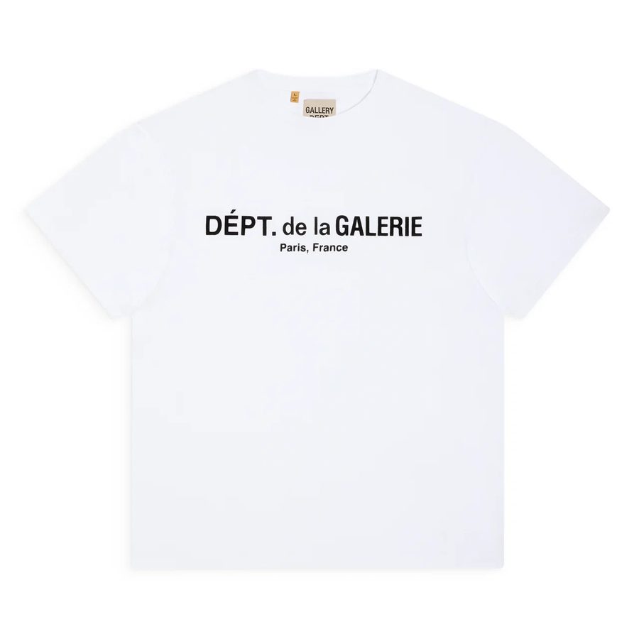 Gallery Dept. French Logo Front Print T-Shirt — White
