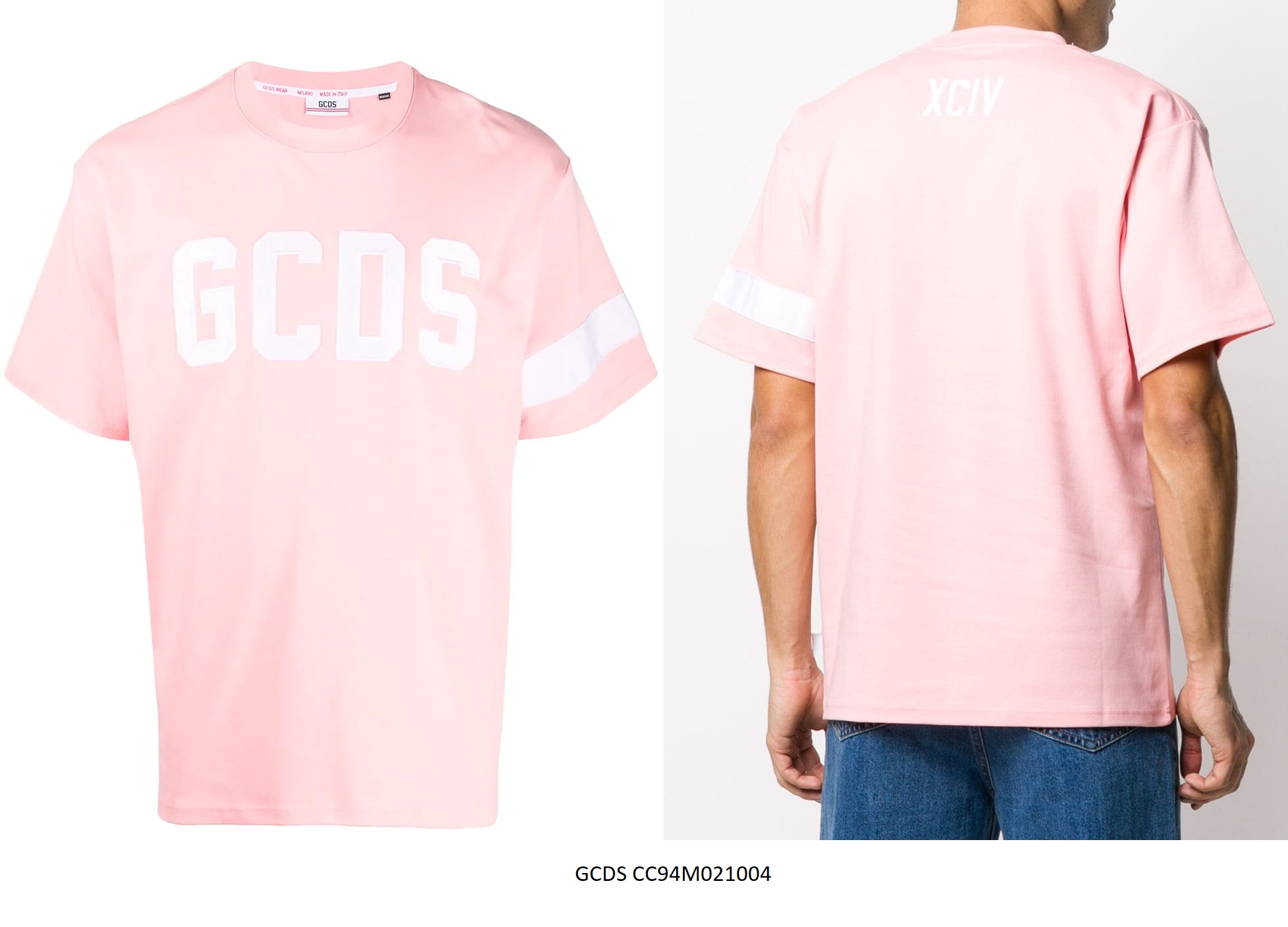 Logo T-Shirt, Pink — CC94M021004