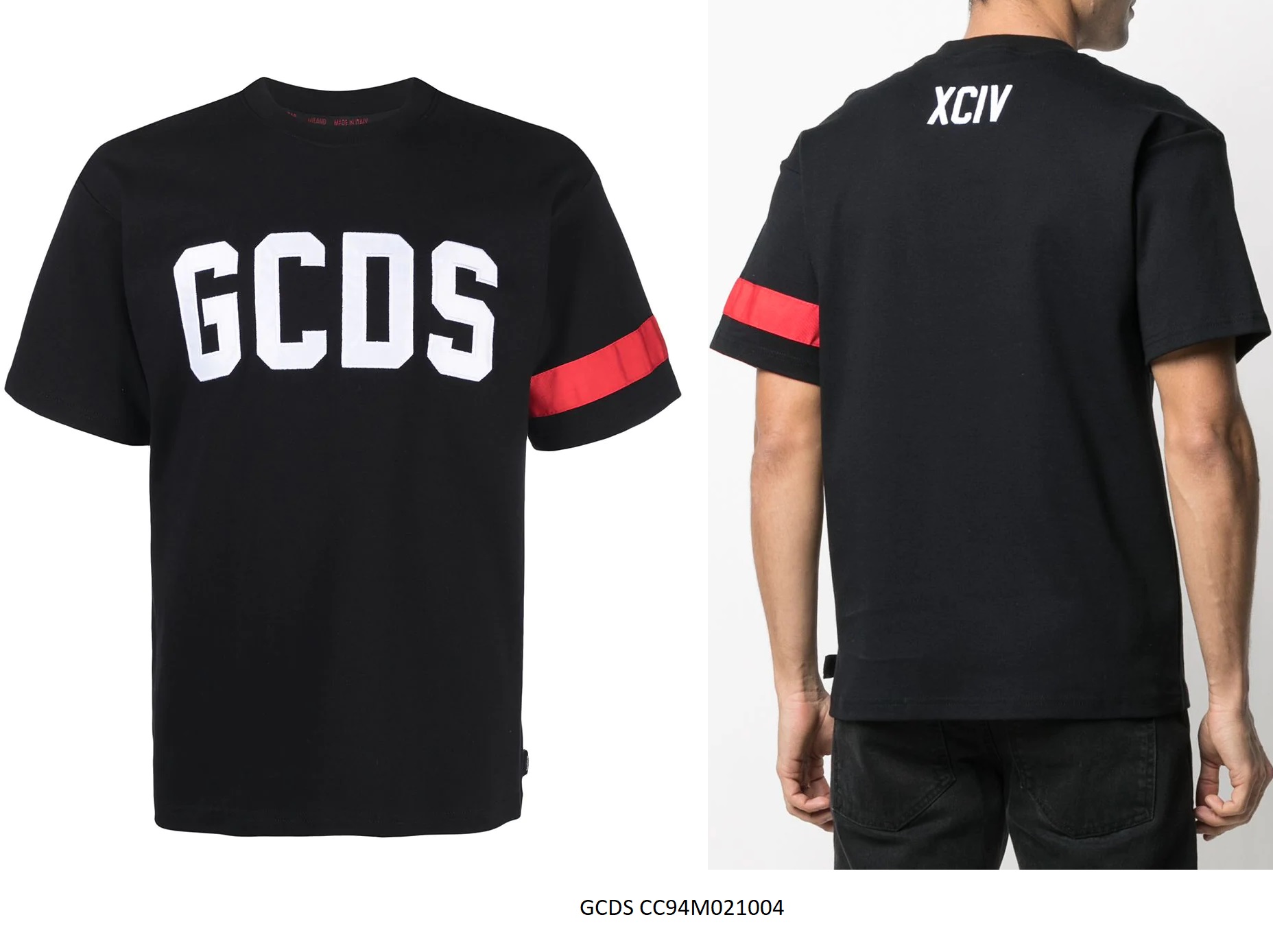 Logo T-Shirt, Black — CC94M021004