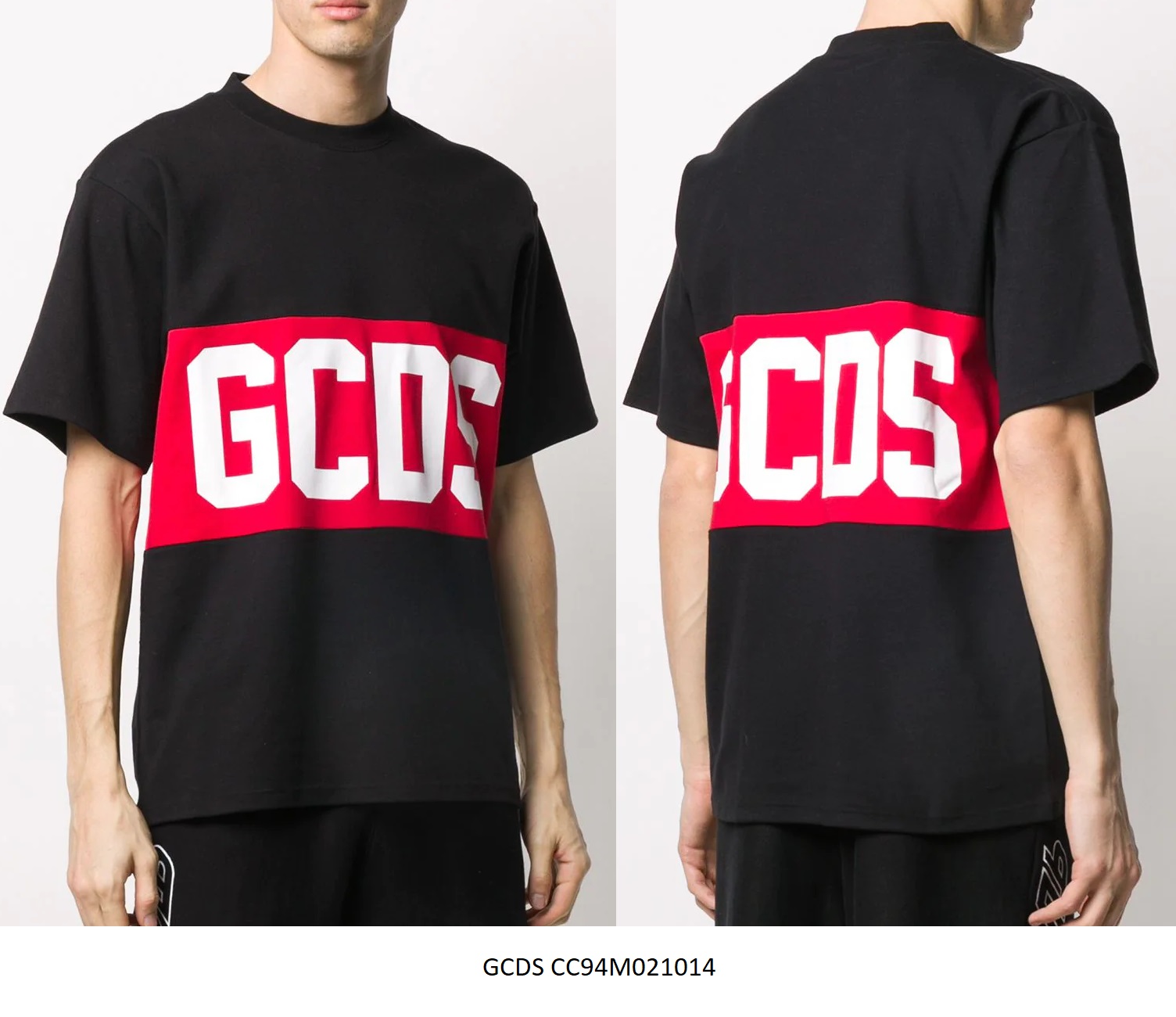 Band Logo T-Shirt, Black — CC94M021014