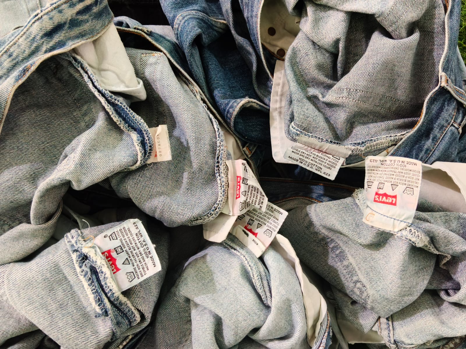Levi's Vintage Levi's 501 Jeans – Made in USA – Wholesale Surplus – 100 Pieces
