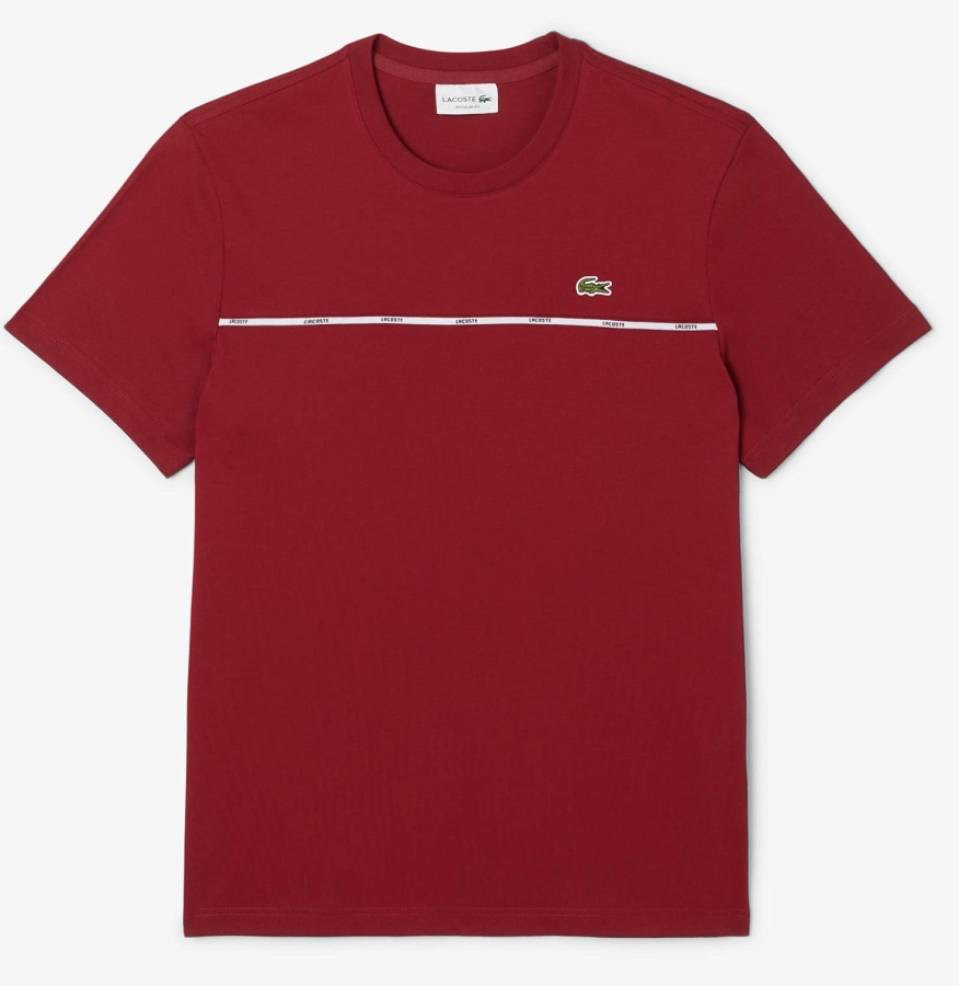 Trim Cotton Jersey T-Shirt