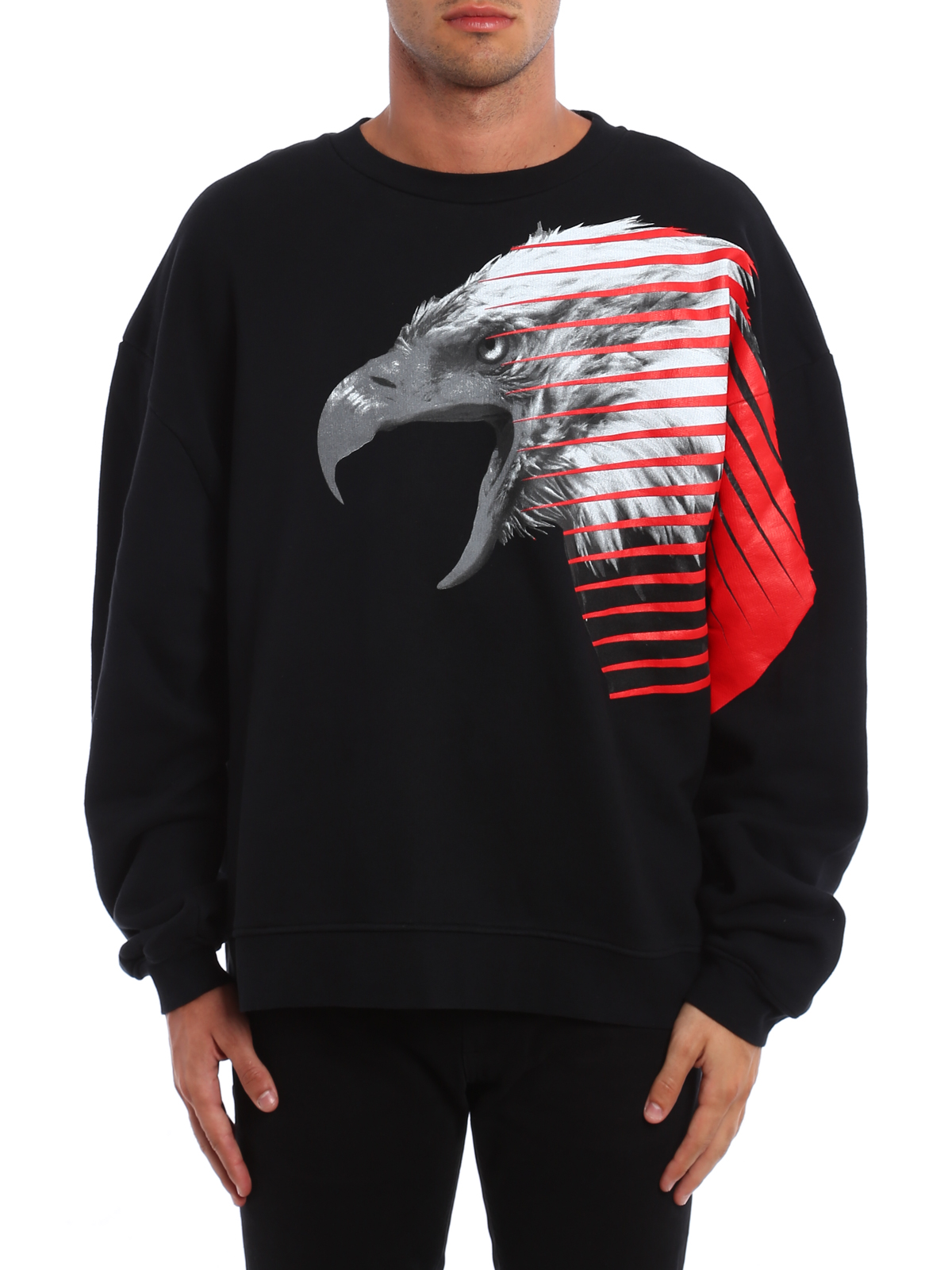 Eagle Print Sweatshirt