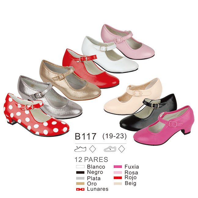 Pili Pérez Children's ballet flat B117