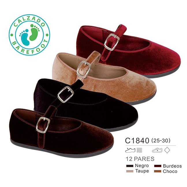 Pili Pérez Children's barefoot-style shoe C1840