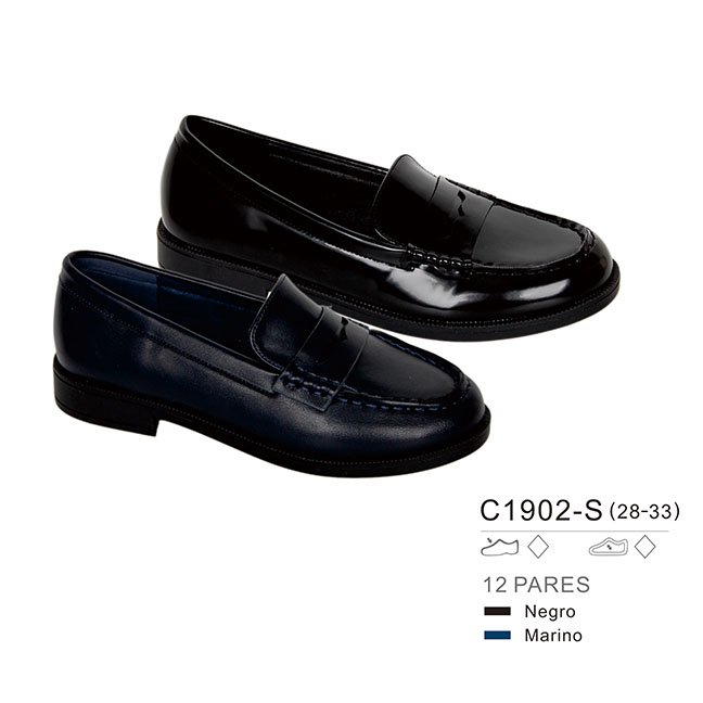 Pili Pérez Children's school shoe by Bubble C1902-S