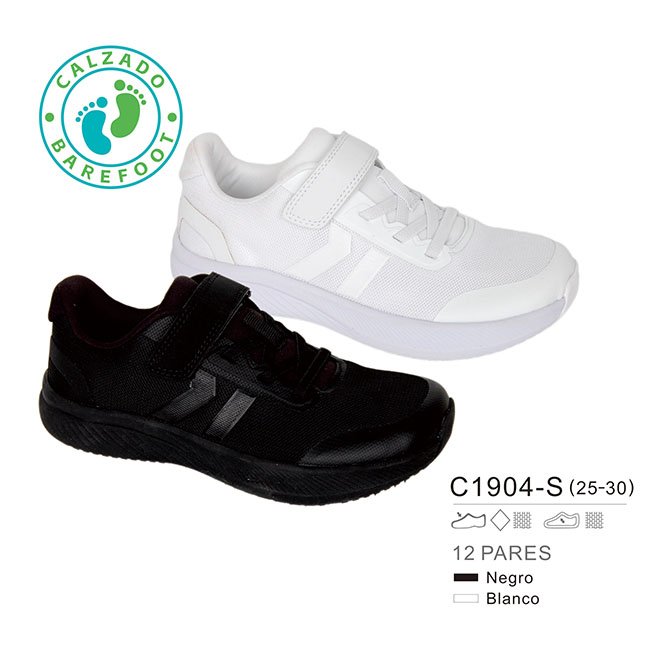 Pili Pérez Children's barefoot-style sneaker by Bubble C1904-S