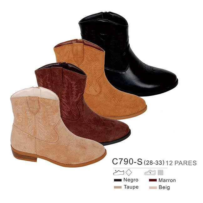 Pili Pérez Children's ankle boot C790-S