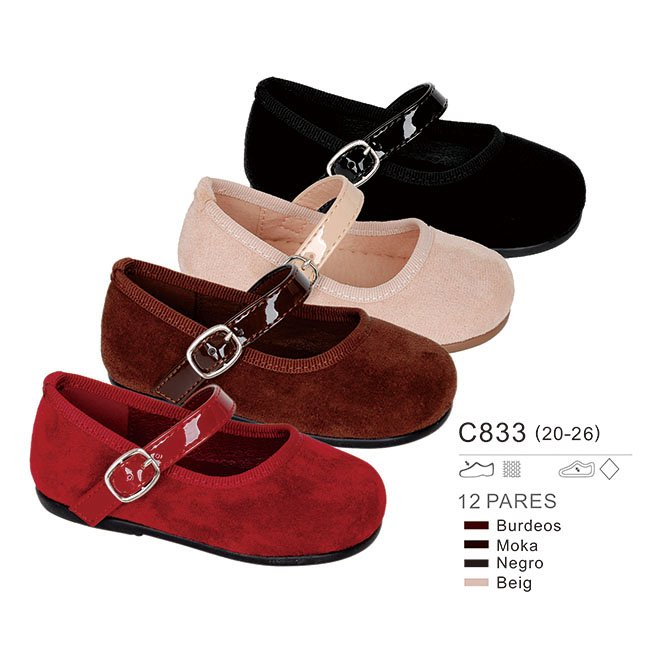 Pili Pérez Children's Mary Jane C833