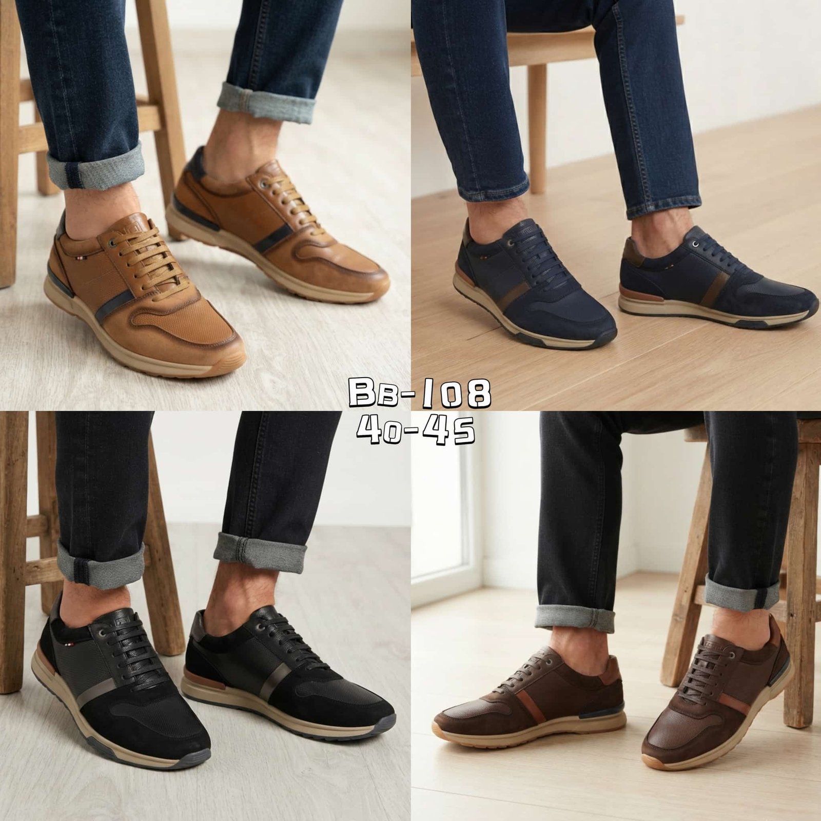 Pili Pérez Men's sneaker BB-108
