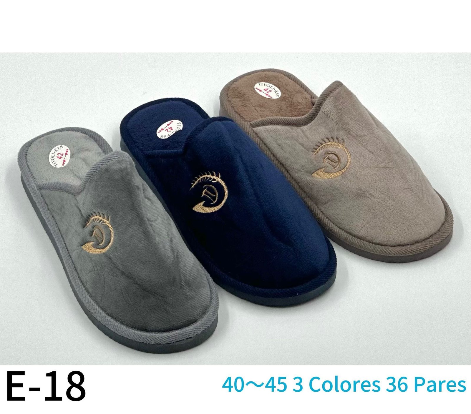 Pili Pérez Men's house slipper E-18