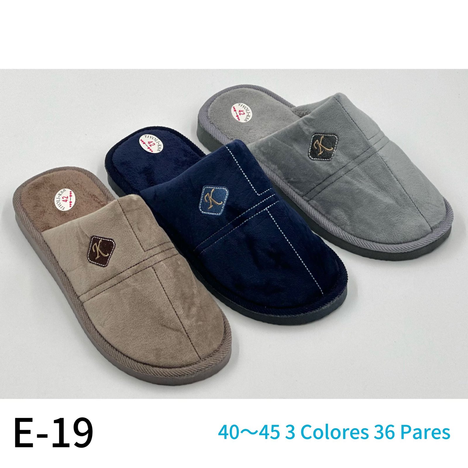 Pili Pérez Men's house slipper E-19