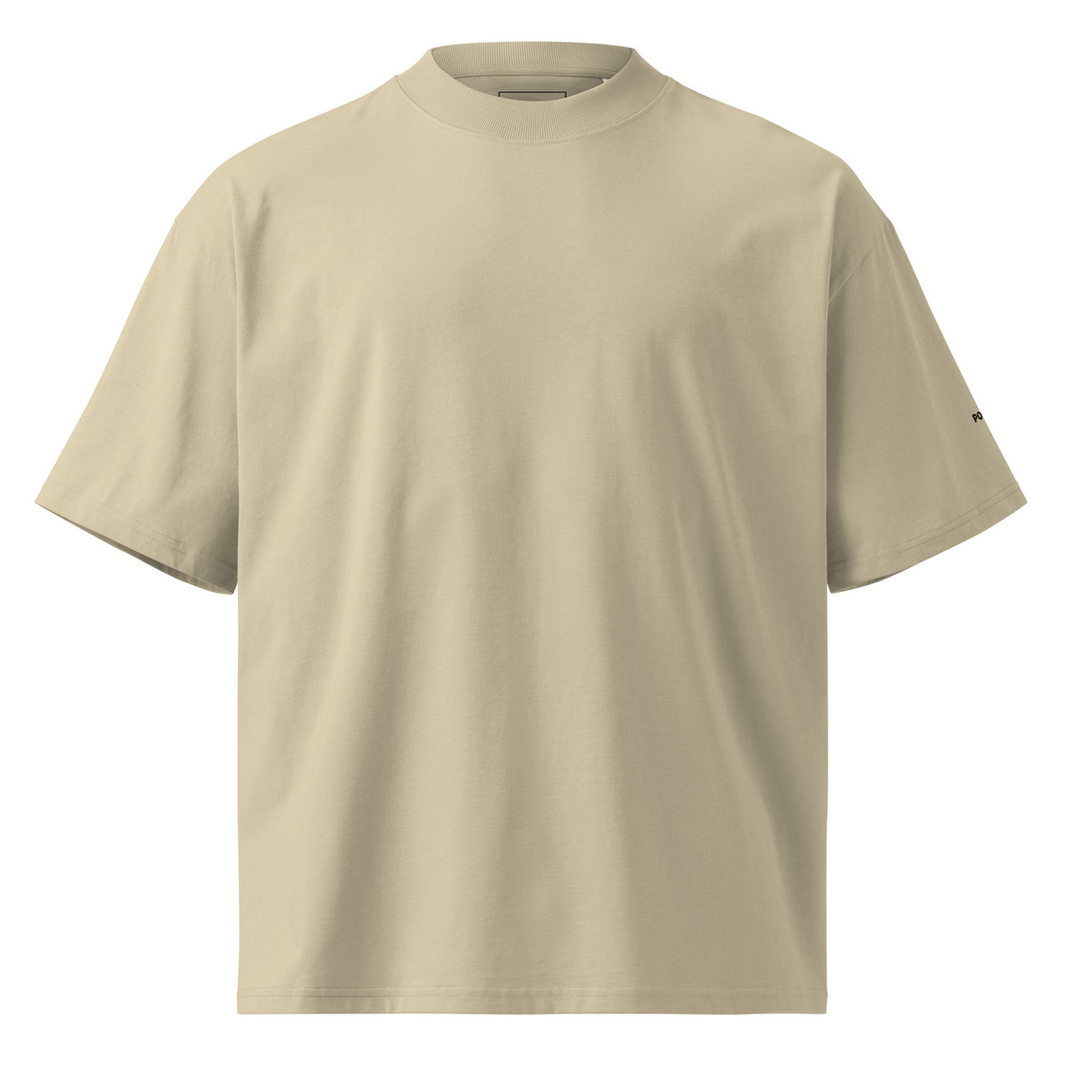 Polvich Nerro Column Tee — Yellow