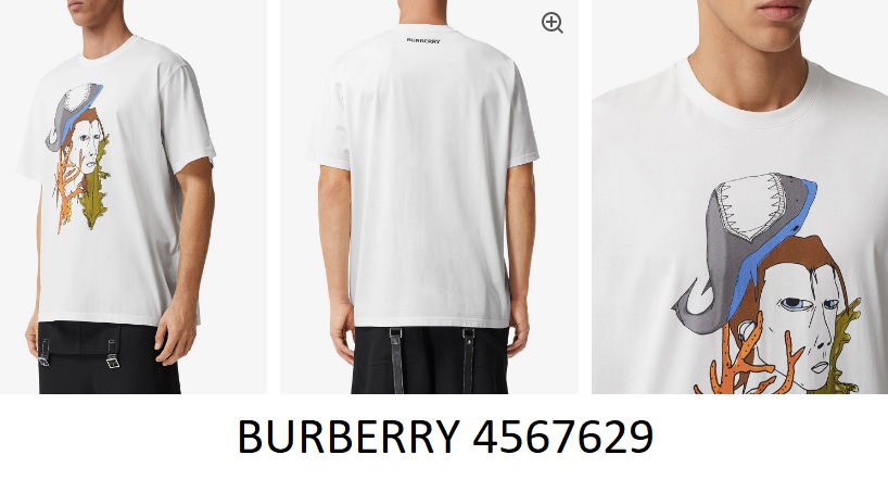Burberry Printed T-Shirt — 4567629