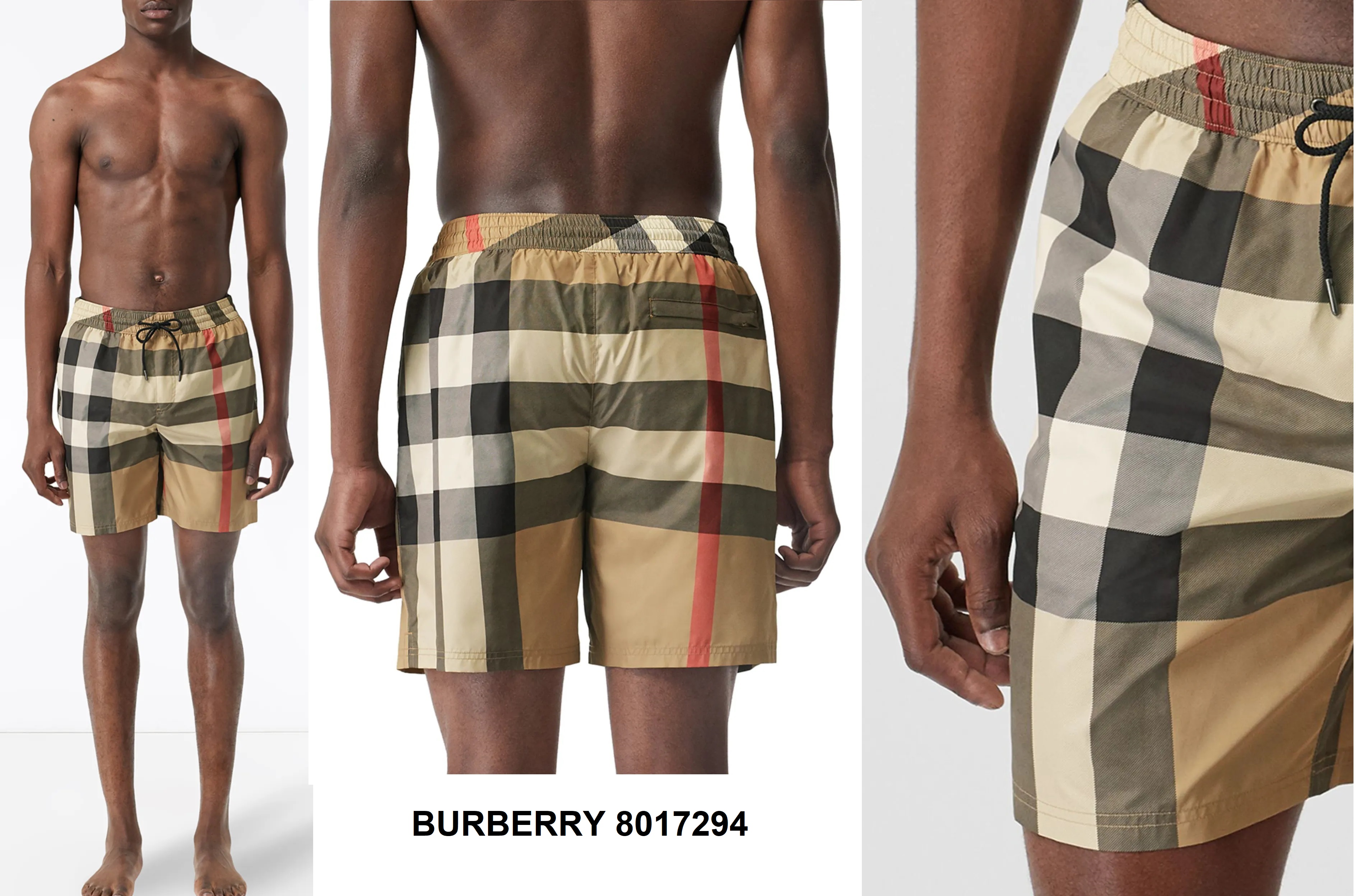 Burberry Swim Shorts — 8017294