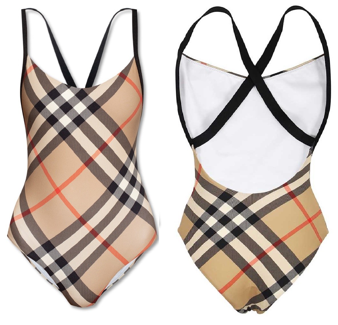 Burberry Check Swimsuit — 8039175
