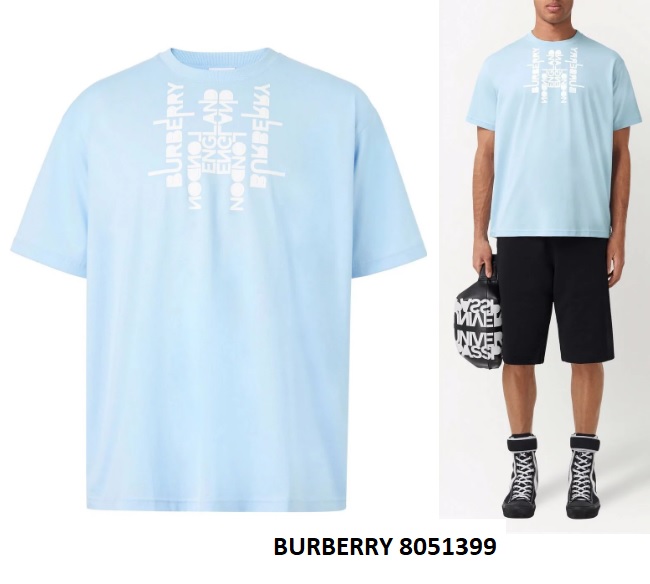 Burberry Print T-Shirt — 8051399