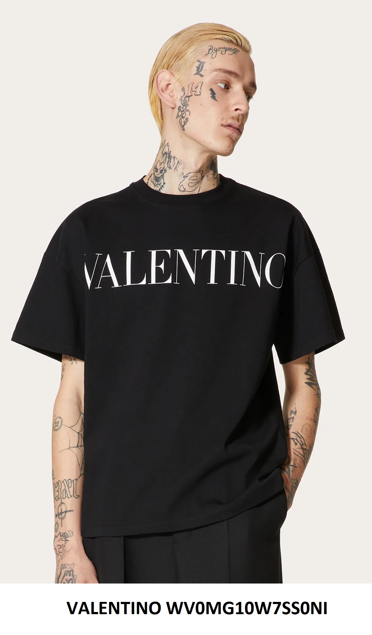 Logo T-Shirt, Black — WV0MG10W7SS0NI